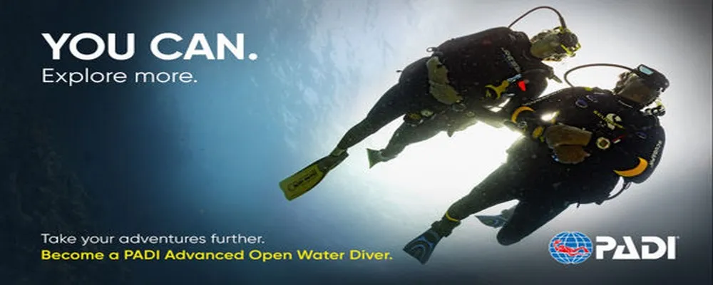 Get your PADI - Advanced Open Water Diver